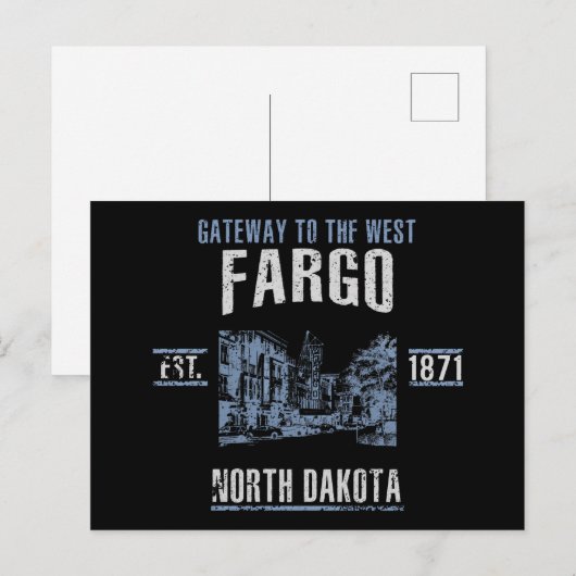 Fargo Briefkaart (Voorkant / Achterkant)
