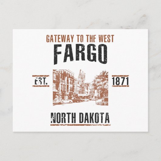 Fargo Briefkaart (Voorkant)