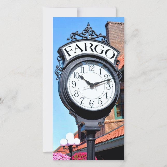 Fargo Clock (Voorkant)