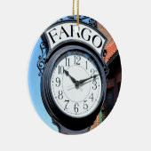 Fargo Clock Keramisch Ornament (Rechts)
