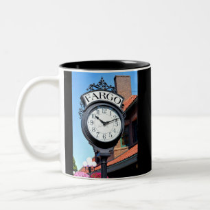 Fargo Clock Tweekleurige Koffiemok