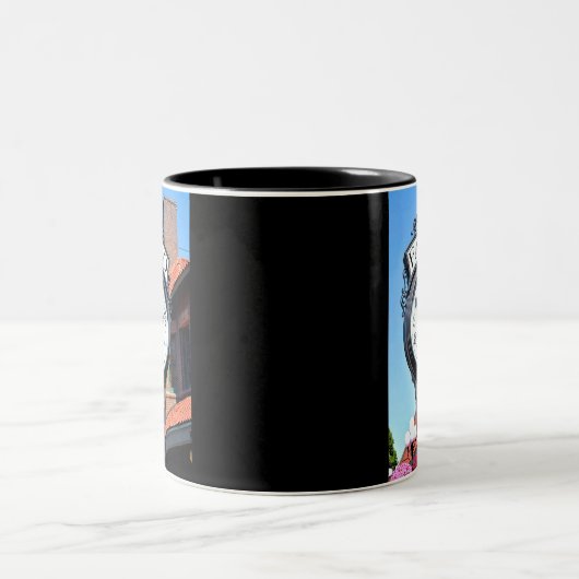 Fargo Clock Tweekleurige Koffiemok (Center)