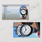 Fargo Clock Visitekaartje (Voorkant / Achterkant)