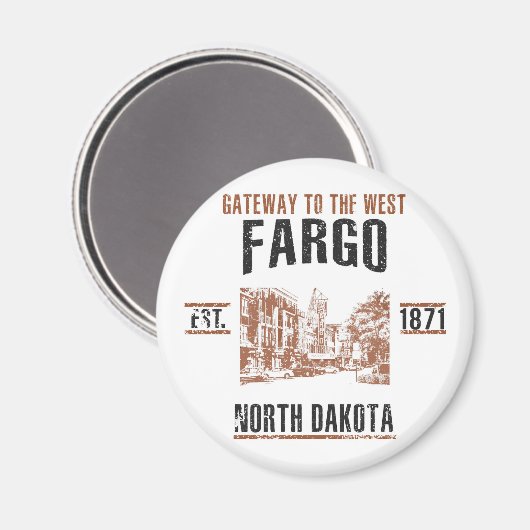 Fargo Magneet (Voorkant / Achterkant)