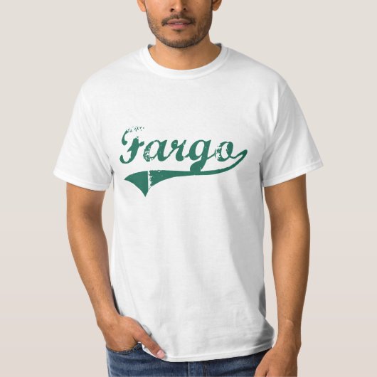 Fargo North Dakota Classic Design T-shirt (Voorkant)