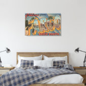 Fargo, North Dakota - Large Letter Scenes Canvas Afdruk (Insitu (Slaapkamer))