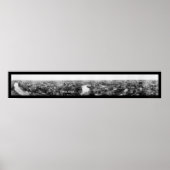 Fargo, North Dakota Panoramic Photo 1921 Poster (Voorkant)