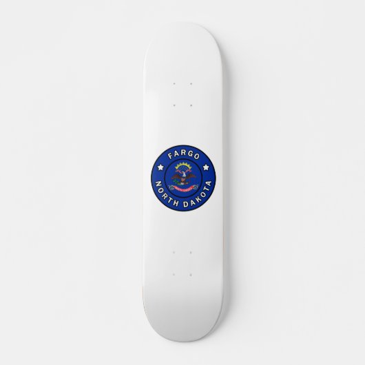 Fargo North Dakota Persoonlijk Skateboard (Voorkant)