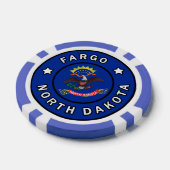 Fargo North Dakota Poker Chips (Enkel)