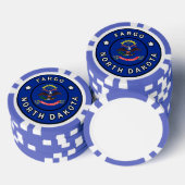 Fargo North Dakota Poker Chips (Opstapeling)