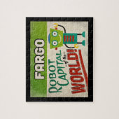 Fargo North Dakota Robot - Funny Legpuzzel (Verticaal)