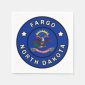 Fargo North Dakota Servet (Voorkant)