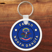 Fargo North Dakota Sleutelhanger (Voorkant)