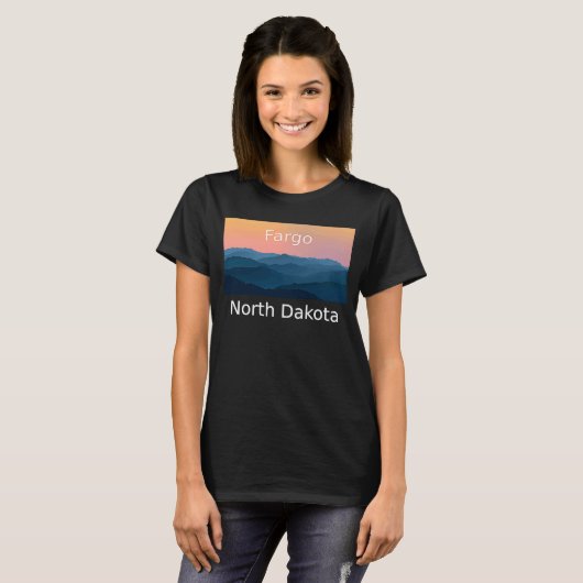 Fargo North Dakota T-shirt (Voorkant volledig)
