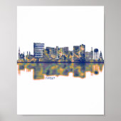 Fargo Skyline Poster (Voorkant)