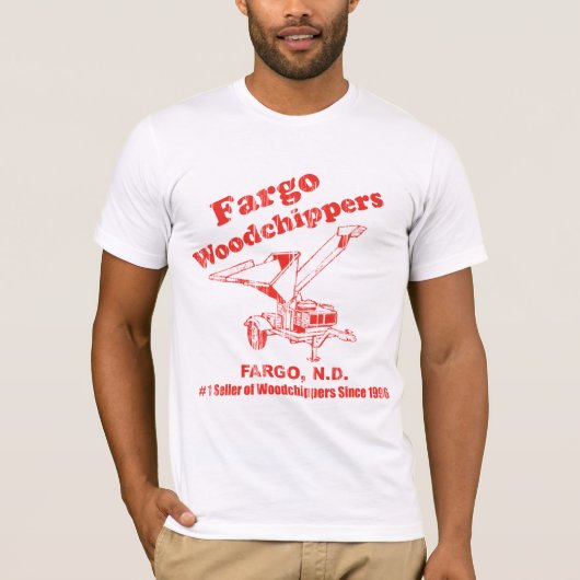 Fargo WoodChippers verhit T-shirt (Voorkant)