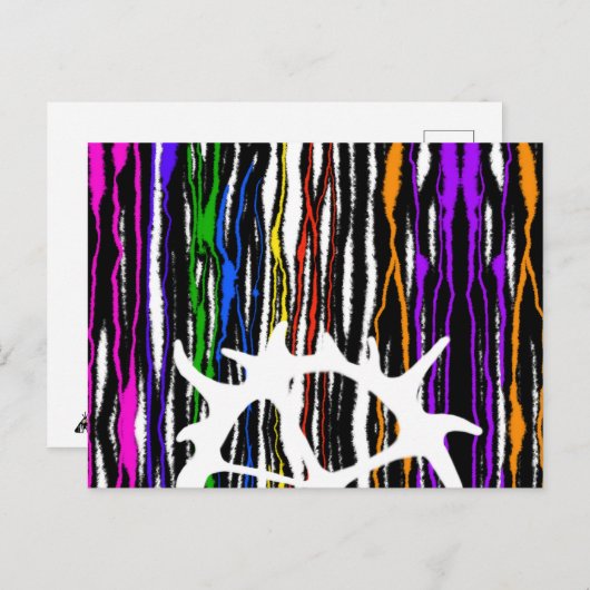 Färgsprakande Briefkaart (Voorkant / Achterkant)