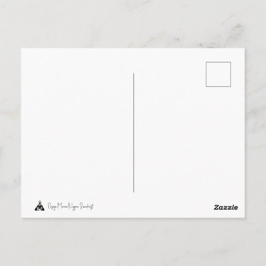 Färgsprakande Briefkaart (Achterkant)