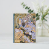 Farid al-Din 'Attar The co of the Birds' Briefkaart (Staand voorkant)