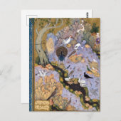 Farid al-Din 'Attar The co of the Birds' Briefkaart (Voorkant / Achterkant)