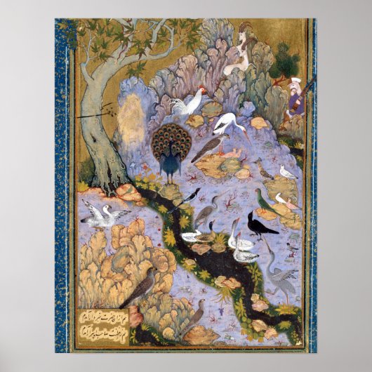 Farid al-Din 'Attar The co of the Birds' Poster (Voorkant)