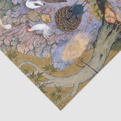 Farid al-Din 'Attar The co of the Birds' Tissuepapier (Detail)