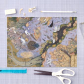 Farid al-Din 'Attar The co of the Birds' Tissuepapier (Craft)