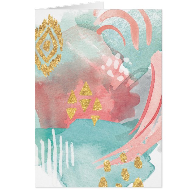 Faridas Abstract - Muted Colors (Voorkant)