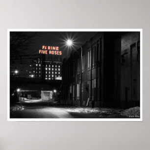 Farine Vijf Rozen Poster