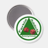 Farkle adviseert anonymous magneet (Voorkant / Achterkant)
