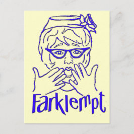 Farklempt Briefkaart