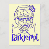 Farklempt Briefkaart (Voorkant)
