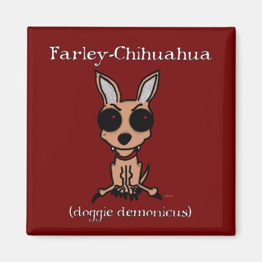 Farley-Chihuahua Magneet (Voorkant)