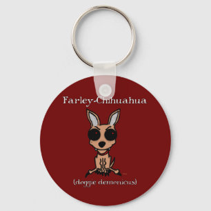 Farley-Chihuahua Sleutelhanger