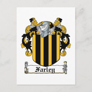 Farley Family Crest Briefkaart