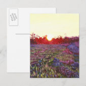 Farley sunset 2012 briefkaart (Voorkant / Achterkant)