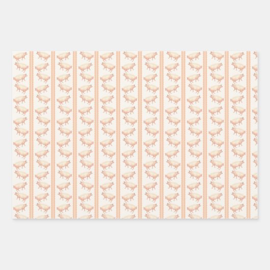Farm Animal Wrapping Paper (Voorkant)