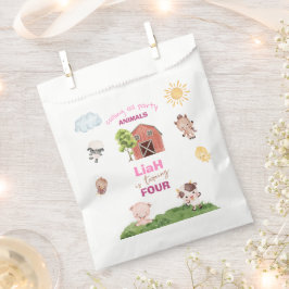 Farm animals Any Age Birthday Bedankzakje