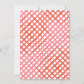 Farm Animals Any Age Birthday Photo Invitation Kaart (Achterkant)