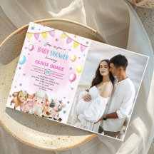 Farm Animals Balloons Barnyard Baby shower Foto