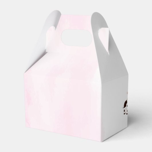 Farm Animals Barnyard Balloon Verjaardag Party fot Bedankdoosjes (Achterkant)