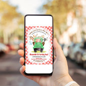 Farm Animals Barnyard Boy Barn Party Boerderij Ver Kaart