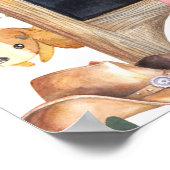 Farm Animals Barnyard Greenery Birthday Welcome Poster (Hoek)