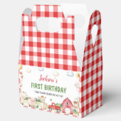 Farm Animals Barnyard Kids Verjaardag Bedankdoosjes (Geopend)