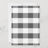 Farm Animals Barnyard White Birthday Invitation Kaart (Achterkant)