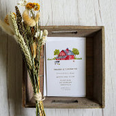 Farm Animals Birthday Celebration Invitation Kaart