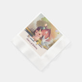 Farm Animals Birthday Party Paper Servet (Hoek)