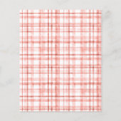 Farm Animals Budget Verjaardagsuitnodiging (Achterkant)