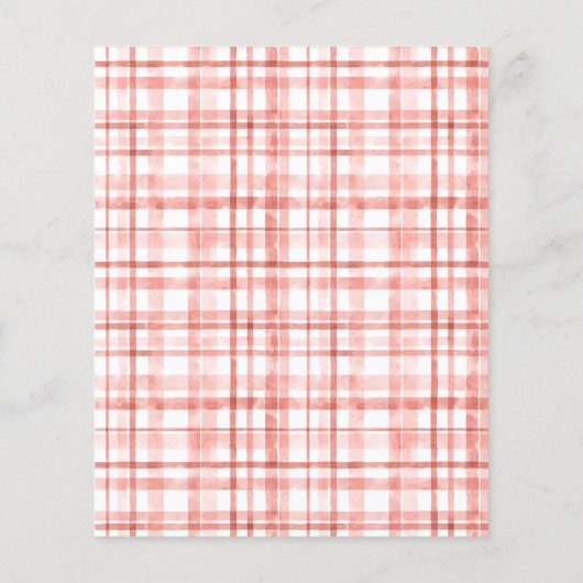 Farm Animals Budget Verjaardagsuitnodiging (Achterkant)