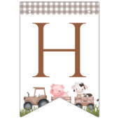 Farm Animals, Cute Animals, Barn, First Birthday Vlaggetjes (Tweede vlag)